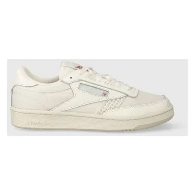 Sneakers boty Reebok Club C 85 Vintage béžová barva