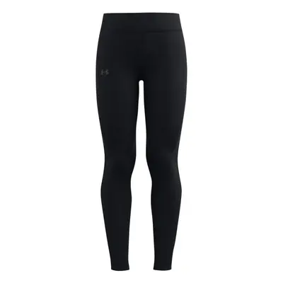 Dětské legíny Under Armour 1366119 černá barva, hladké