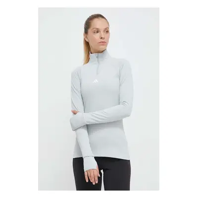 Tréninková mikina adidas Performance Techfit COLD.RDY zelená barva