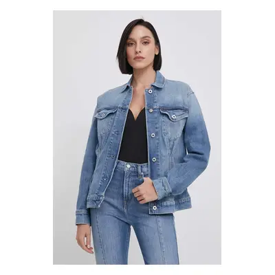 Džínová bunda Pepe Jeans FREYA dámská, přechodná, PL402381