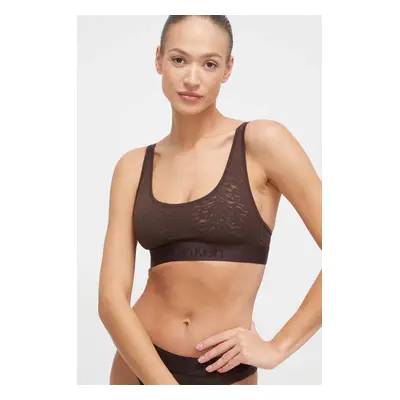 Podprsenka Calvin Klein Underwear hnědá barva, 000QF7340E