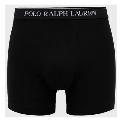 Boxerky Polo Ralph Lauren pánské, černá barva, 714835887002