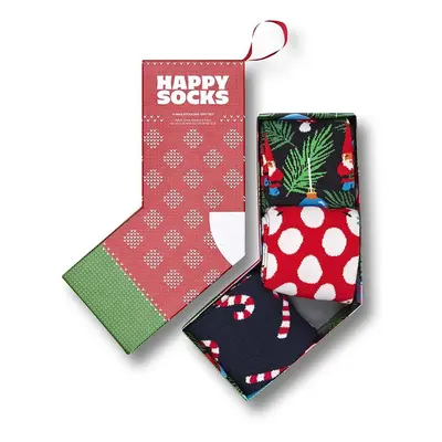 Ponožky Happy Socks Christmas 3-pack