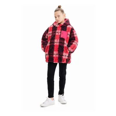 Dětská bunda Desigual 23WGEW08 JACKET růžová barva