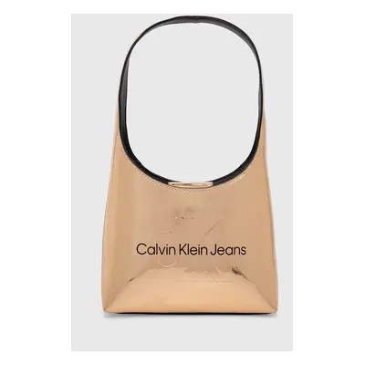 Kabelka Calvin Klein Jeans oranžová barva, K60K611861