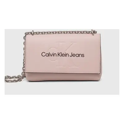 Kabelka Calvin Klein Jeans růžová barva, K60K611866