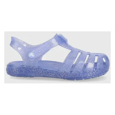 Dětské sandály Crocs CROCS ISABELLA SANDAL fialová barva