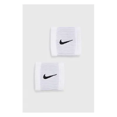 Náramky Nike 2-pack bílá barva