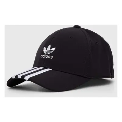 Kšiltovka adidas Originals černá barva, s aplikací