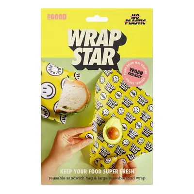 Luckies of London opakovaně použitelný sendvičový sáček a obal Wrap Star