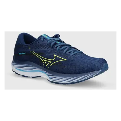 Běžecké boty Mizuno Wave Rider 27 tmavomodrá barva, J1GC2303