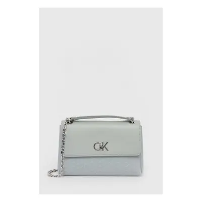 Kabelka Calvin Klein šedá barva, K60K611755