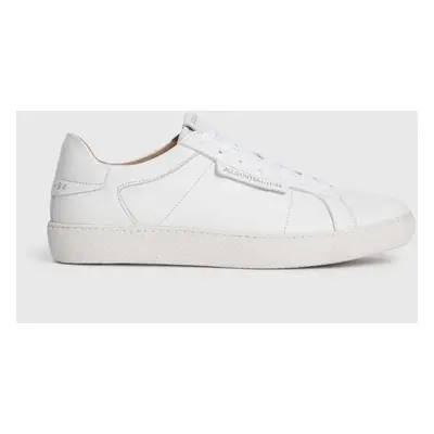 Kožené sneakers boty AllSaints SHEER bílá barva, MZ039Z