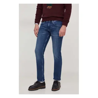 Džíny Pepe Jeans SLIM GYMDIGO JEANS pánské, tmavomodrá barva, PM207389CT6