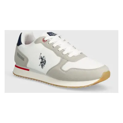 Sneakers boty U.S. Polo Assn. ALTENA bílá barva, ALTENA001M 4HT1