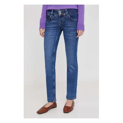 Džíny Pepe Jeans SLIM JEANS LW dámské, PL204588XW6