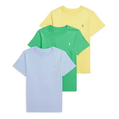 Dětské tričko Polo Ralph Lauren 3-pack s aplikací