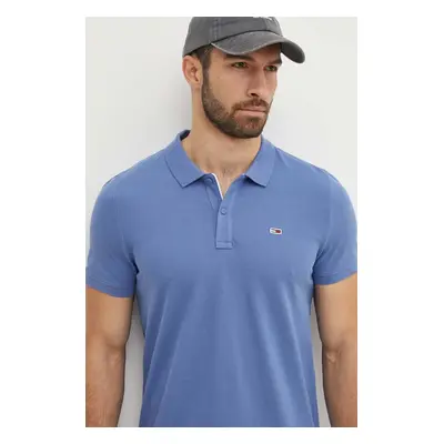 Bavlněné polo tričko Tommy Jeans DM0DM18312