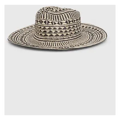 Klobouk Guess FEDORA černá barva, AW9495 COT01