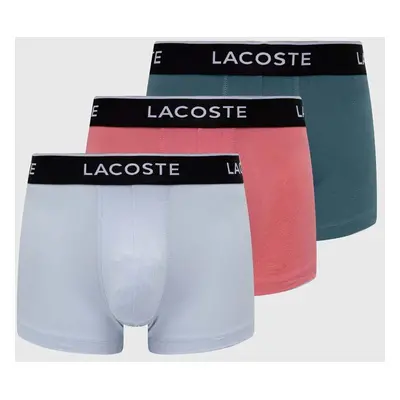 Boxerky Lacoste 3-pack pánské