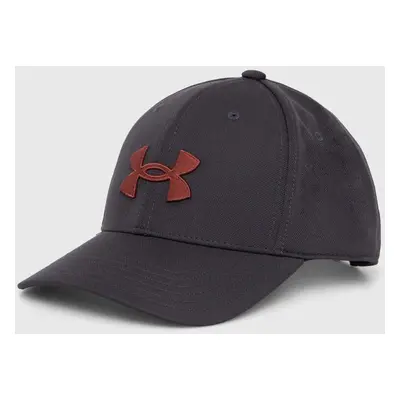 Kšiltovka Under Armour Blitzing šedá barva, s aplikací, 1376701