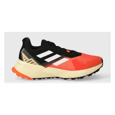 Boty adidas TERREX Soulstride pánské, oranžová barva, IF5011