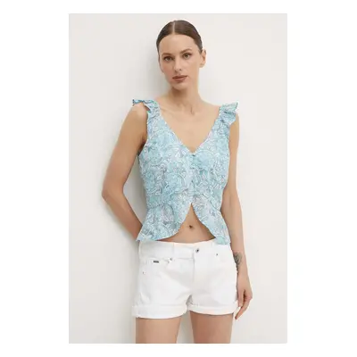 Bavlněný top Pepe Jeans EMILIA PL304799