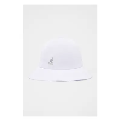 Klobouk Kangol bílá barva, K2094ST.WH103-WH103