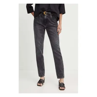 Džíny Pepe Jeans TAPERED JEANS HW dámské, high waist, PL204591XH7