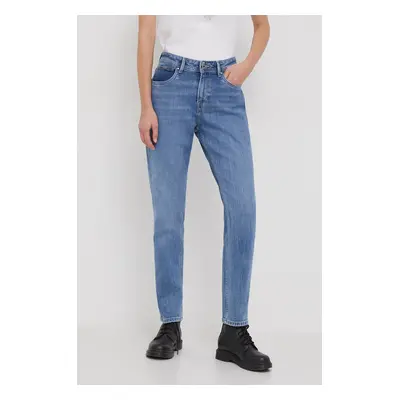 Džíny Pepe Jeans TAPERED JEANS HW dámské, PL204591GX9