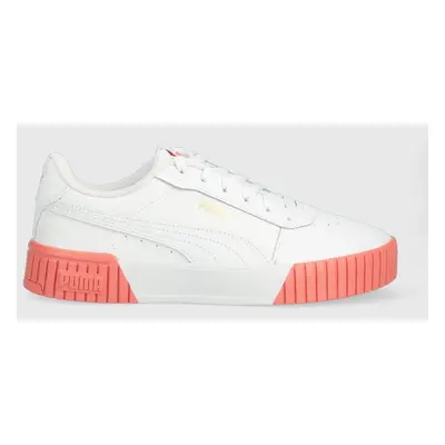 Sneakers boty Puma Carina 2.0 bílá barva, 385849