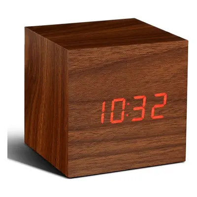 Stolní hodiny Gingko Design Cube Click Clock