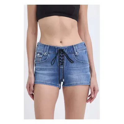 Džínové šortky Miss Sixty JJ3240 DENIM SHORTS dámské, hladké, medium waist, 6L2JJ3240000