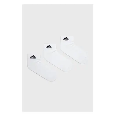 Ponožky adidas 6-pack bílá barva, HT3430