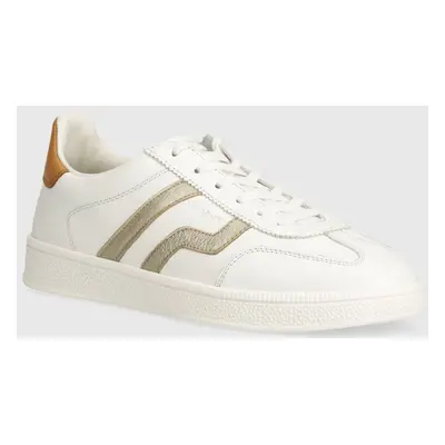 Kožené sneakers boty Gant Cuzima bílá barva, 29534811 G909