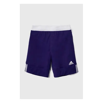 Oboustranné tréninkové šortky adidas Performance 3G Speed Reversible fialová barva, DY6599