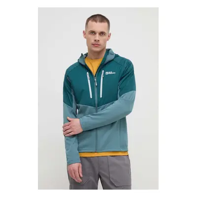 Sportovní bunda Jack Wolfskin Alpgrat Pro zelená barva, 1711291