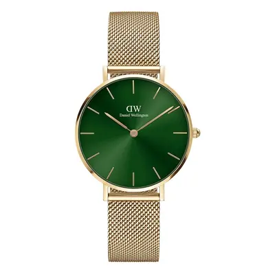 Hodinky Daniel Wellington Petite Emerald 32 zlatá barva