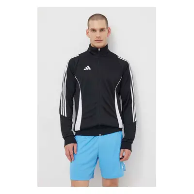 Tréninková mikina adidas Performance Tiro 24 černá barva, s aplikací, IJ9959