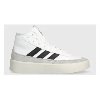 Kožené sneakers boty adidas ZNSORED bílá barva, IE7777