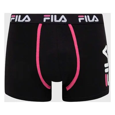 Boxerky Fila pánské, černá barva