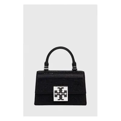 Kabelka Tory Burch Bon Bon Embellished Mini černá barva, 150372.001