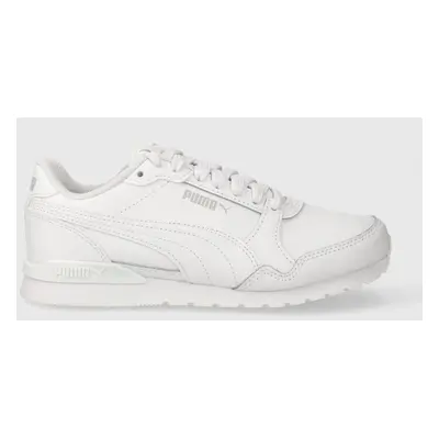 Dětské sneakers boty Puma ST Runner v3 L Jr bílá barva