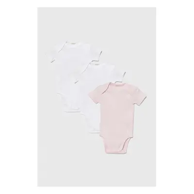 Bavlněné kojenecké body United Colors of Benetton 3-pack