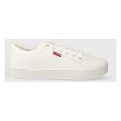 Sneakers boty Levi's MALIBU 2.0 bílá barva, 234198.50