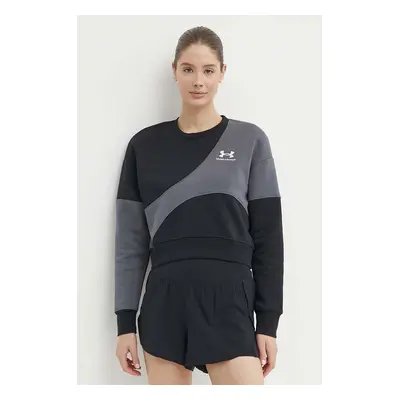 Tepláková mikina Under Armour Essential černá barva