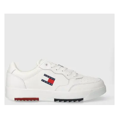 Sneakers boty Tommy Jeans TJM RETRO ESS bílá barva, EM0EM01397