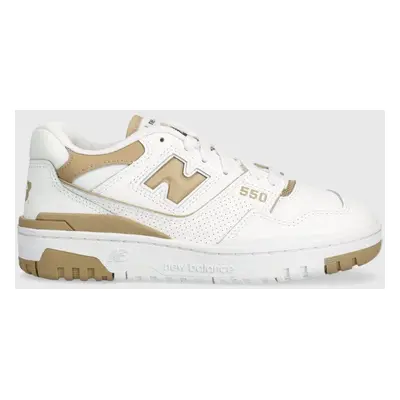 Sneakers boty New Balance BBW550BT bílá barva