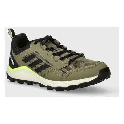 Boty adidas TERREX Tracerocker 2.0 pánské, zelená barva, IF0379