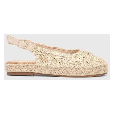 Espadrilky Answear Lab béžová barva